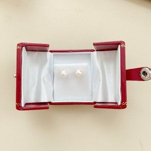 7.0-7.5mm Pearl Stud Earrings